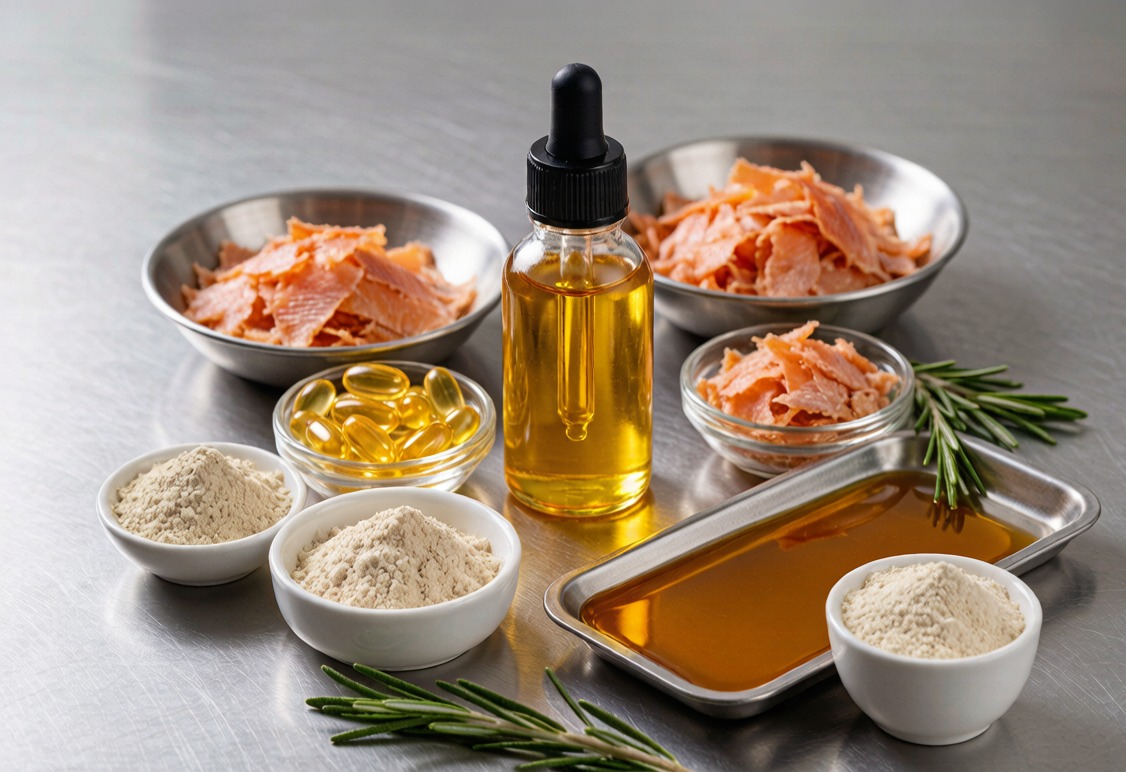 Raw materials and active ingredients library