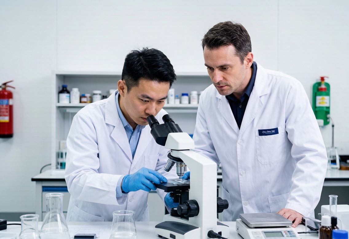 Quality control laboratory testing
